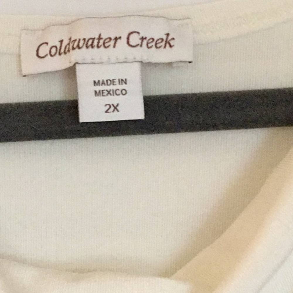 Cream light knit Shell - Picture 2 of 4